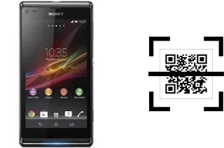 How to read QR codes on a Sony Xperia L?