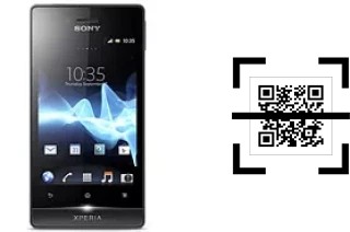 How to read QR codes on a Sony Xperia miro?