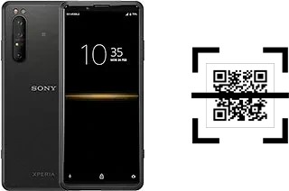 How to read QR codes on a Sony Xperia Pro (2020)?