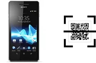 How to read QR codes on a Sony Xperia V?