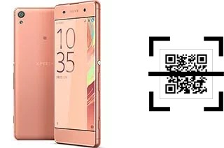 How to read QR codes on a Sony Xperia XA Dual?