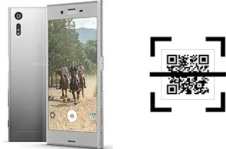 How to read QR codes on a Sony Xperia XZ?