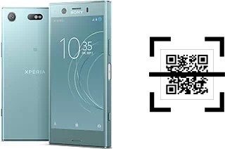 How to read QR codes on a Sony Xperia XZ1 Compact?