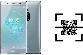 How to read QR codes on a Sony Xperia XZ2 Premium?