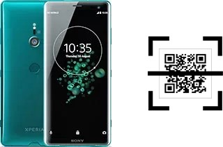 How to read QR codes on a Sony Xperia XZ3?