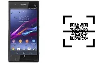 How to read QR codes on a Sony Xperia Z1s?