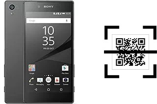 How to read QR codes on a Sony Xperia Z5?