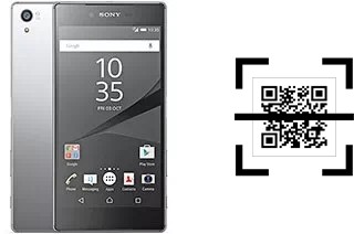 How to read QR codes on a Sony Xperia Z5 Premium Dual?