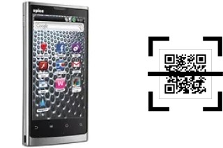 How to read QR codes on a Spice Mi-410?