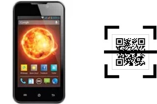 How to read QR codes on a Spice Mi-437 Stellar Nhance 2?