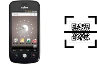 How to read QR codes on a Spice Mi-300?