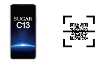 How to read QR codes on a Sugar C13?