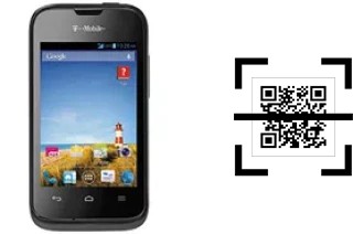 How to read QR codes on a T-Mobile Prism II?