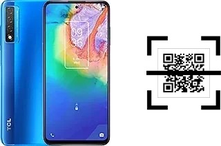 How to read QR codes on a TCL 20 5G?