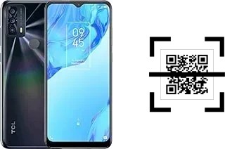 How to read QR codes on a TCL 20B?