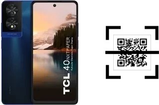 How to read QR codes on a TCL 40 NxtPaper?