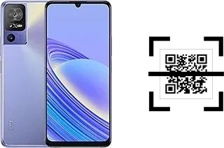 How to read QR codes on a TCL 40 SE?