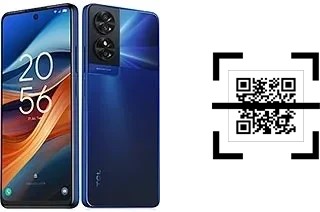 How to read QR codes on a TCL 50 SE?