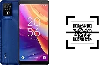 How to read QR codes on a TCL 501?