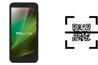 How to read QR codes on a TCL L5 GO?