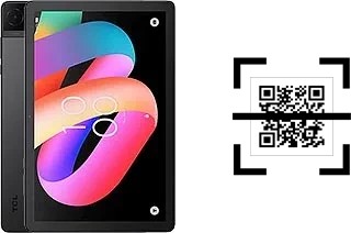 How to read QR codes on a TCL Tab 10L Gen 3?