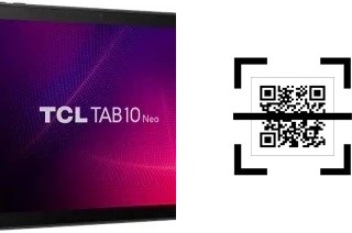 How to read QR codes on a TCL Tab10 Neo?