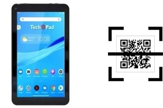 How to read QR codes on a TechPad i700?