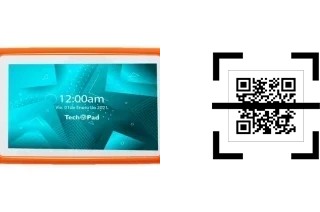 How to read QR codes on a TechPad Kids 7?