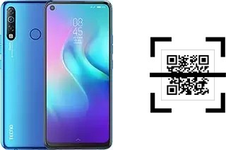 How to read QR codes on a Tecno Camon 12 Air?