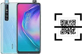 How to read QR codes on a TECNO Camon 15 Premier?