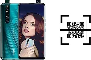 How to read QR codes on a TECNO Camon 15 Pro?