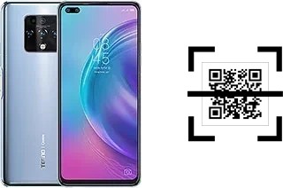 How to read QR codes on a Tecno Camon 16 Premier?