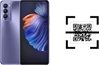 How to read QR codes on a Tecno Camon 18 P?