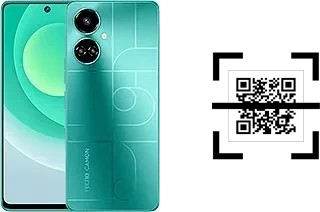 How to read QR codes on a Tecno Camon 19?