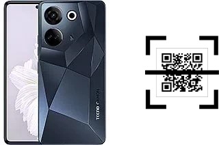 How to read QR codes on a Tecno Camon 20 Pro?