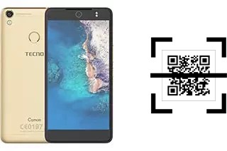 How to read QR codes on a Tecno Camon CX Air?