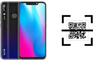 How to read QR codes on a Tecno Camon 11 Pro?