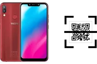 How to read QR codes on a Tecno Camon 11?