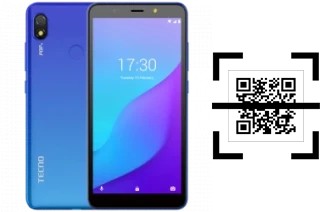 How to read QR codes on a Tecno Pop 3?