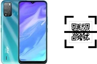 How to read QR codes on a Tecno Pop 5X?