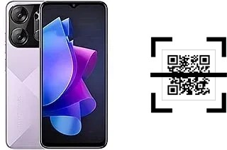 How to read QR codes on a Tecno Pop 7 Pro?