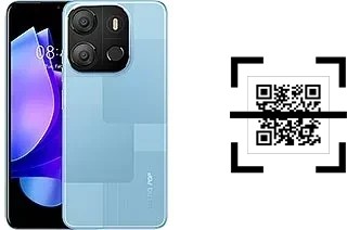 How to read QR codes on a Tecno Pop 7?