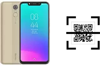 How to read QR codes on a Tecno Pouvoir 3?