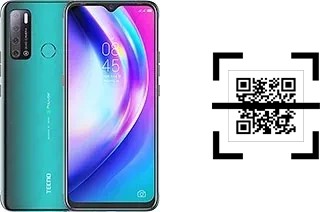 How to read QR codes on a Tecno Pouvoir 4?