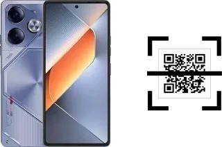 How to read QR codes on a Tecno Pova 6?