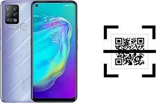 How to read QR codes on a Tecno Pova?