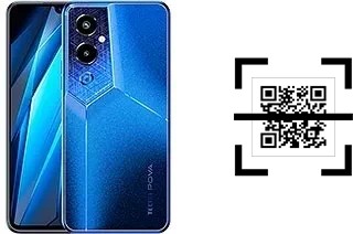 How to read QR codes on a Tecno Pova 4 Pro?