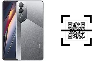 How to read QR codes on a Tecno Pova 4?