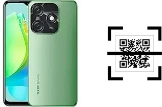 How to read QR codes on a Tecno Spark 10C?