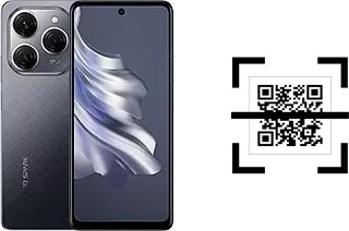 How to read QR codes on a Tecno Spark 20 Pro?